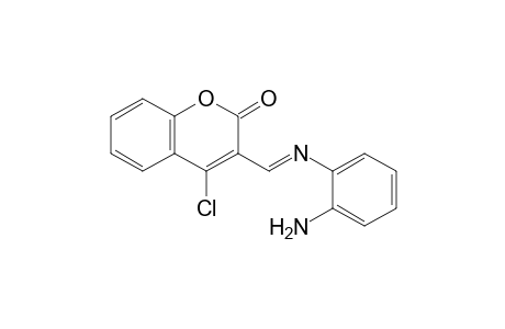 3-[(2'-Aminophenylimino)methyl]-4-chlorocoumarin