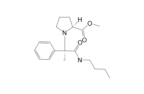 (2S,1R)-METHYL-1-[1-(N-BUTYLCARBAMOYL)-1-METHYL-1-PHENYLMETHYL]-PYRROLIDINE-2-CARBOXYLATE
