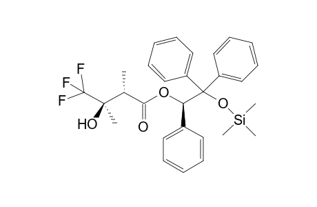 (2S,3R)-4,4,4-Trifluoro-3-hydroxy-2,3-dimethyl-butyric acid (R)-1,2,2-triphenyl-2-trimethylsilanyloxy-ethyl ester