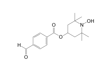 1-hydroxy-2, 2,6,6 -tetramethyl-4-piperidinol, 4- (p-formylbenzoate)