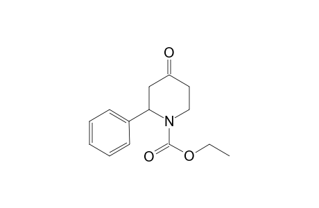 (-)-4-Oxo-2-phenyl-piperidine-1-carboxylic acid ethyl ester