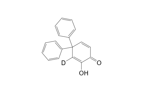 2,5-Cyclohexadien-1-one-3-d, 2-hydroxy-4,4-diphenyl-