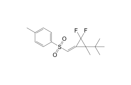 1-{[(2-t-Butyl-3,3-difluoro-2-methylcyclopropylidene)methyl]sulfonyl}-4-methylbenzene