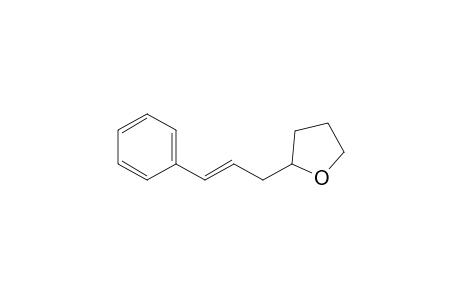 2-[(E)-3-phenylprop-2-enyl]oxolane