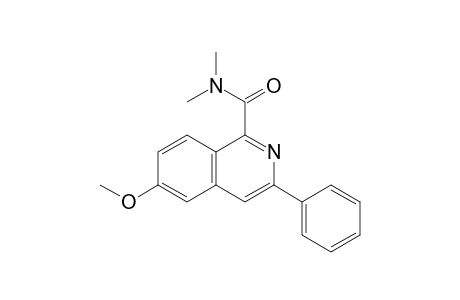 6-Methoxy-N,N-dimethyl-3-phenylisoquinoline-1-carboxamide