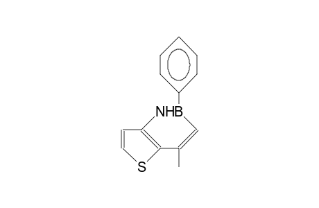 7-Methyl-5-phenyl-5,4-borazarobenzo(B)thiophene