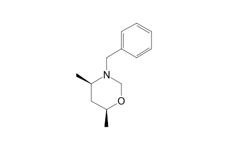 cis-3-BENZYL-4,6-DIMETHYL-TETRAHYDRO-1,3-OXAZINE