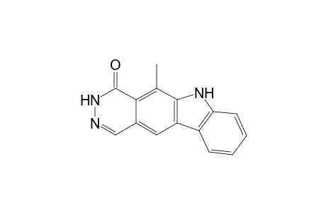 4,6-Dihydro-5-methyl-3H-pyridazino[4,5-b]carbazol-4-one