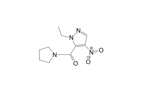 1-ethyl-4-nitro-5-(1-pyrrolidinylcarbonyl)-1H-pyrazole