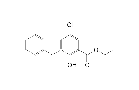 ethyl 3-benzyl-5-chloro-2-hydroxybenzoate