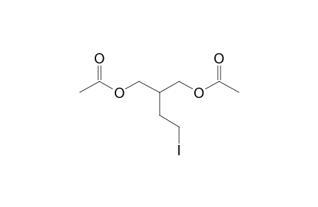 2-[(acetyloxy)methyl]-4-iodobutyl acetate