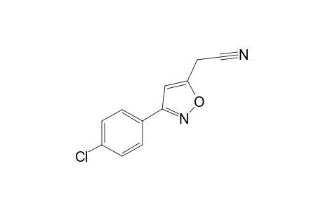 5-Cyanomethyl-3-(4'-chlorophenyl)isoxazole