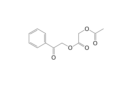 2-Acetoxyacetic acid phenacyl ester