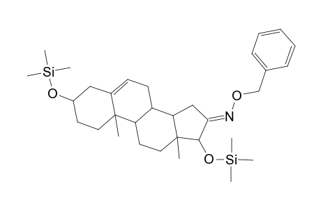 Androst-5-en-16-one, 3,17-bis[(trimethylsilyl)oxy]-, O-(phenylmethyl)oxime, (3.beta.,17.beta.)-