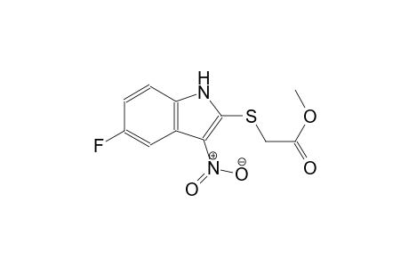 methyl [(5-fluoro-3-nitro-1H-indol-2-yl)sulfanyl]acetate