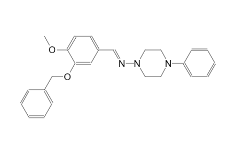 1-piperazinamine, N-[(E)-[4-methoxy-3-(phenylmethoxy)phenyl]methylidene]-4-phenyl-