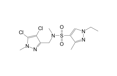 1H-pyrazole-4-sulfonamide, N-[(4,5-dichloro-1-methyl-1H-pyrazol-3-yl)methyl]-1-ethyl-N,3-dimethyl-