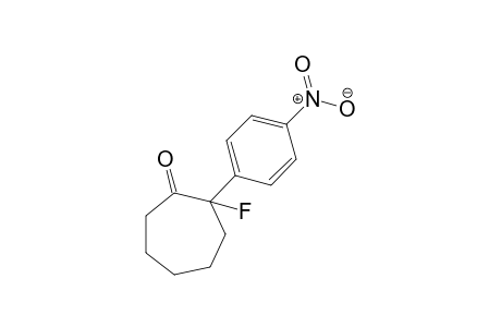 2-fluoro-2-(4-nitrophenyl)cycloheptanone