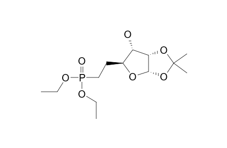 DIETHYL-[2-[(3AR,5R,6R,6AR)-6-HYDROXY-2,2-DIMETHYLTETRAHYDROFURO-[2,3-D]-[1,3]-DIOXOL-5-YL)-ETHYL]-PHOSPHONATE