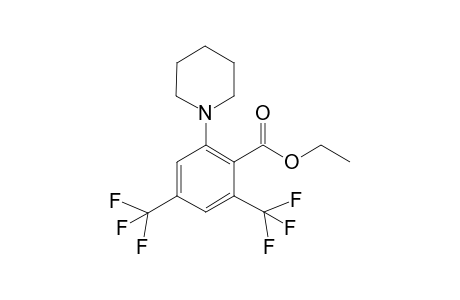 Ethyl ester 2-(1-Piperidinyl)-4,6-bis(trifluoromethyl)benzoic acid