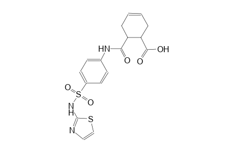 6-({4-[(1,3-thiazol-2-ylamino)sulfonyl]anilino}carbonyl)-3-cyclohexene-1-carboxylic acid