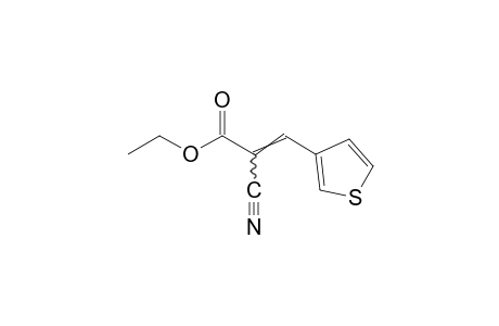 α-Cyano-3-thiopheneacrylic acid, ethyl ester