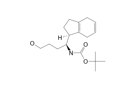 (+)-TERT.-BUTYL-[(S)-4-HYDROXY-1-[(S)-2,3,4,7-TETRAHYDRO-1H-INDEN-1-YL]-BUTYL]-CARBAMATE