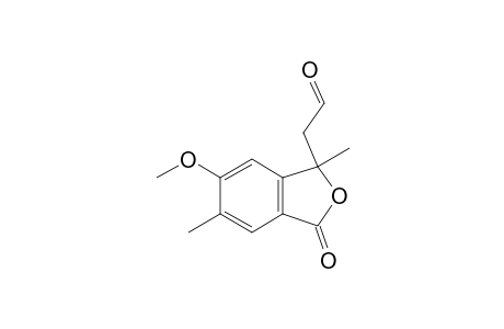 1-Isobenzofuranacetaldehyde, 1,3-dihydro-6-methoxy-1,5-dimethyl-3-oxo-