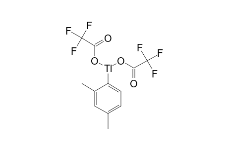 2,4-DIMETHYLPHENYLTHALLIUM(III)-BIS-(TRIFLUORACETAT)