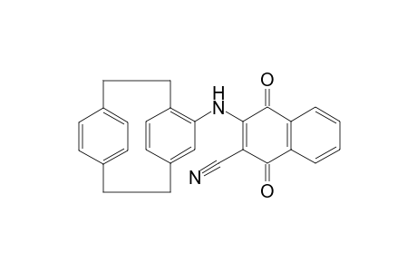2-N(4'-[2.2]Paracyclophanyl)amino-3-cyano-1,4-naphthoquinone