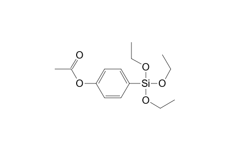 4-Acetoxy(triethoxysilyl)benzene