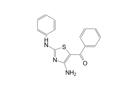 (4-amino-2-anilino-1,3-thiazol-5-yl)(phenyl)methanone