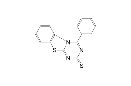 2H-[1,3,5]triazino[2,1-b]benzothiazole-2-thione, 4-phenyl-
