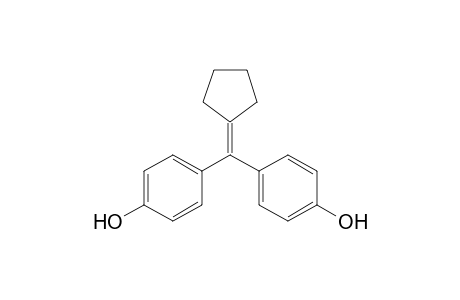 bis(p-Hydroxyphenyl)-methylenecyclopentane