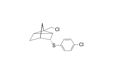 ENDO-3-(4'-CHLORO-1'-PHENYLTHIO)-1-CHLOROMETHYL-TRICYCLO-[2.2.1.0(2,6)]-HEPTANE