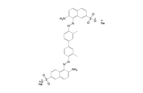 2-Naphthalenesulfonic acid, 6-amino-5-[[4'-[(2-amino-7-sulfo-1-naphthalenyl)azo]-3,3'-dimethyl[1,1'-biphenyl]-4-yl]azo]-, disodium salt