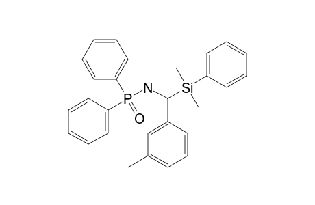P,P-DIPHENYL-N-(1-DIMETHYLPHENYLSILYL-3-METHYLPHENYLMETHYLENE)-PHOSPHINIC-AMIDE