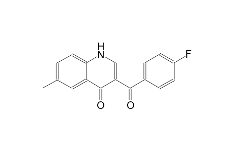3-(4-fluorobenzoyl)-6-methyl-4(1H)-quinolinone