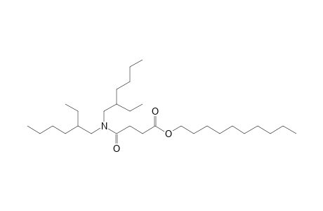 Succinic acid, monoamide, N,N-di(2-ethylhexyl)-, decyl ester