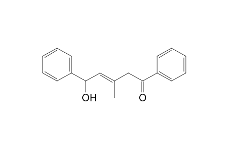 3-Penten-1-one, 5-hydroxy-3-methyl-1,5-diphenyl-, (E)-