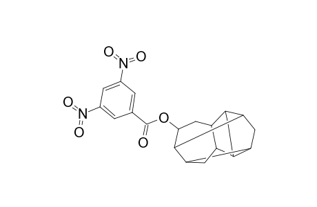 1,2,4-Ethanylylidenecyclobut[cd]inden-5-ol, decahydro-, 3,5-dinitrobenzoate, (1.alpha.,1a.beta.,2.alpha.,3a.beta.,4.alpha.,5.alpha.,6a.beta.,6b.beta.,7R*)-(.+-.)-