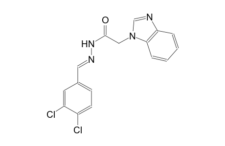 1H-benzimidazole-1-acetic acid, 2-[(E)-(3,4-dichlorophenyl)methylidene]hydrazide