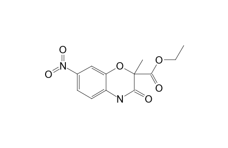 3,4-DIHYDRO-2-METHYL-7-NITRO-3-OXO-2H-1,4-BENZOXAZINE-2-CARBOXYLIC-ACID-ETHYLESTER