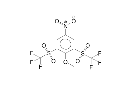 4-NITRO-2,6-BIS(TRIFLUOROMETHYLSULPHONYL)ANISOLE