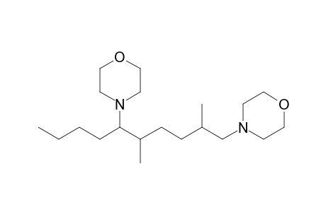 2,5-Dimethyl-1,6-di(4-morpholino)decane