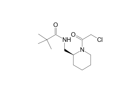 2-[N-(tert-Butoxycarbonylamido)methyl]-1-(chloroacetyl)piperidine
