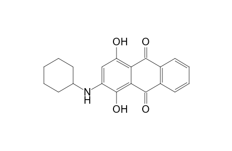 1,4-Dihydroxy-2-cyclohexylaminoanthraquinone