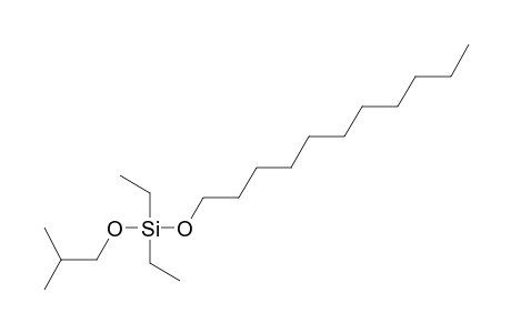 Silane, diethylisobutoxyundecyloxy-