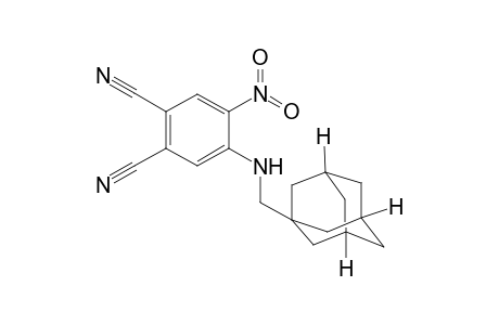 1,2-Benzenedicarbonitrile, 4-nitro-5-[(tricyclo[3.3.1.1(3,7)]dec-1-ylmethyl)amino]-