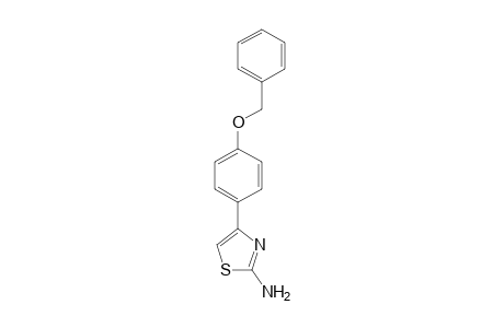 2-Thiazolamine, 4-[4-(phenylmethoxy)phenyl]-